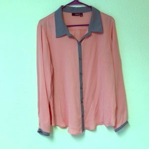 A.N.A button up blouse